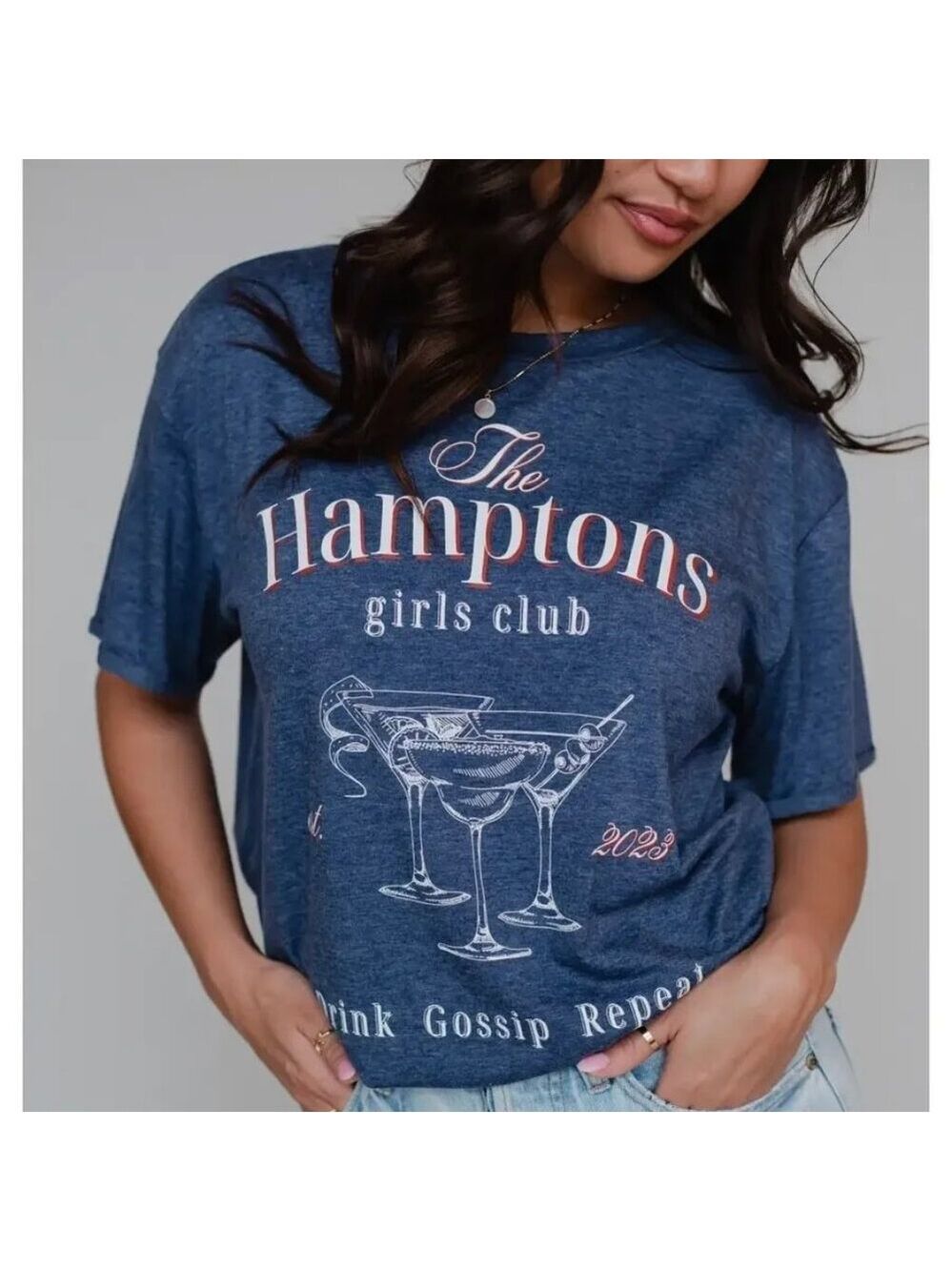 ($12) Hamptons Girls Club Tee